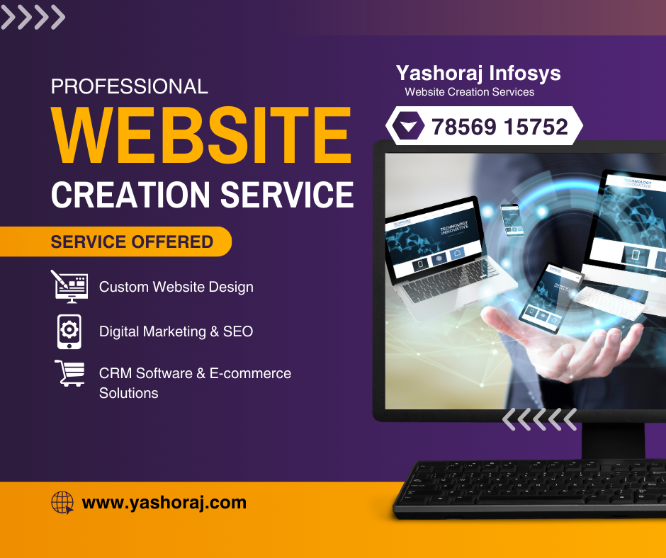 Yashoraj Infosys: Pioneering Website Design and IT Solutions Since 2014