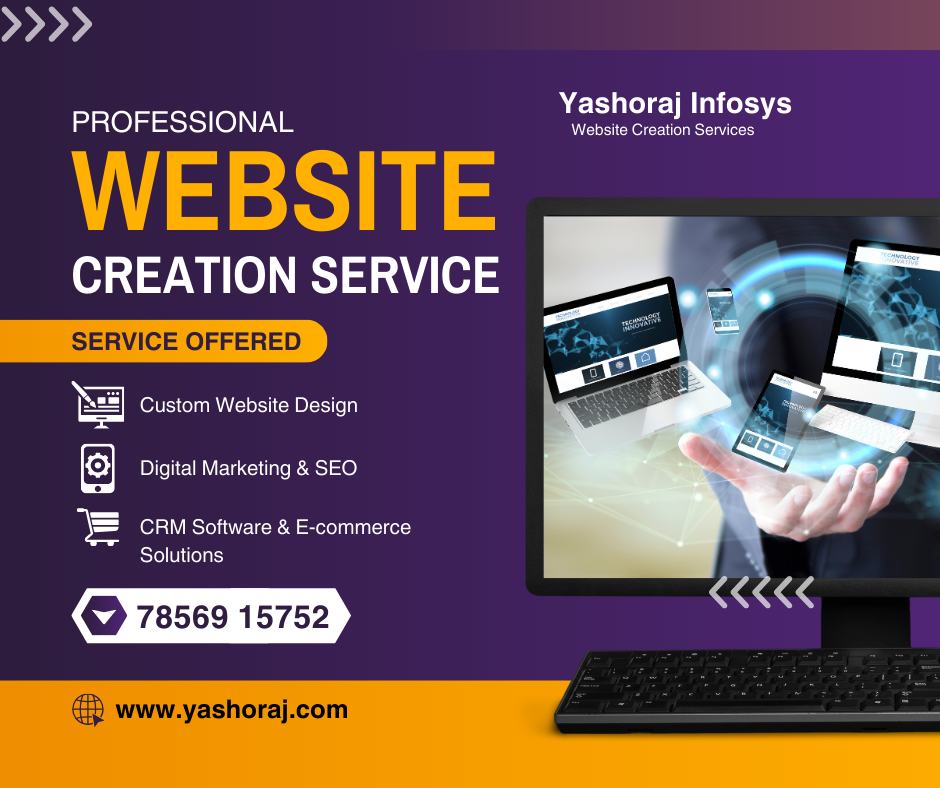 Yashoraj Infosys: Pioneering Website Design and IT Solutions Since 2014