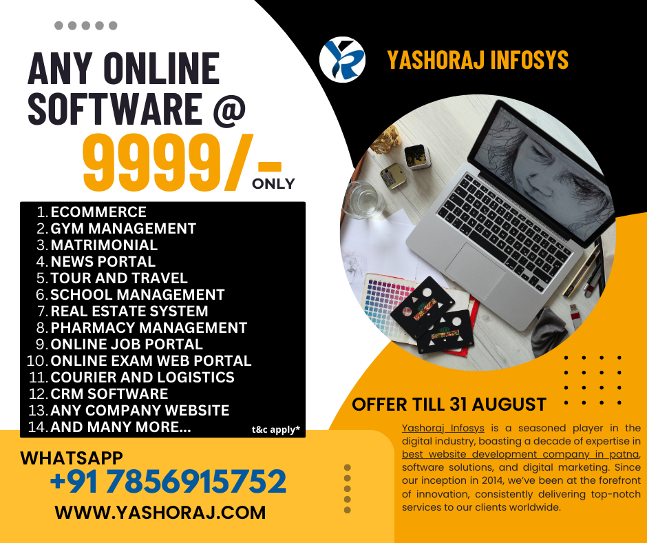 ANY ONLINE SOFTWARE AT 9999 ONLY